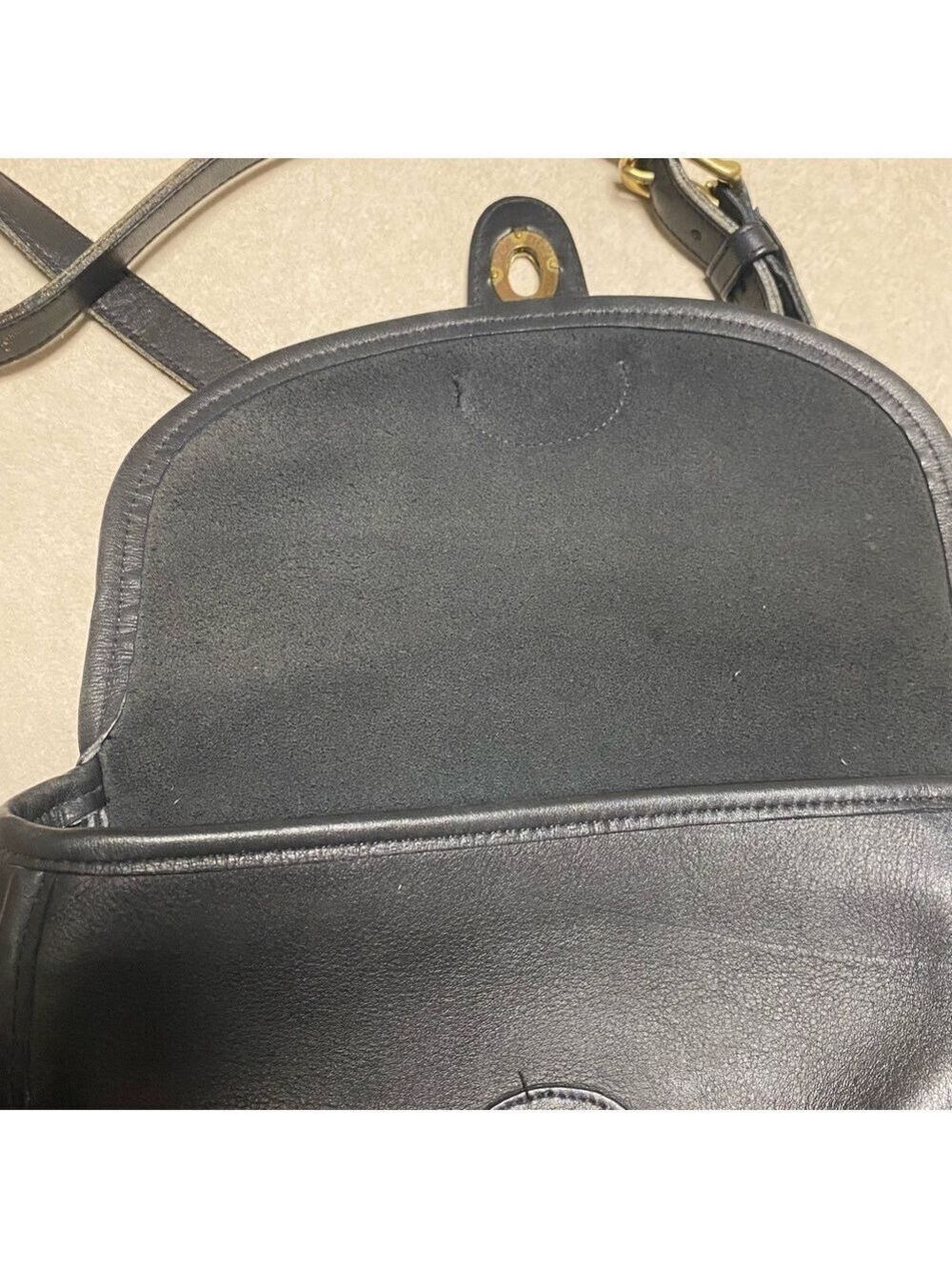 Coach Bag Black Vintage Devon Shoulder Bag- Restored - Picture 14 of 17